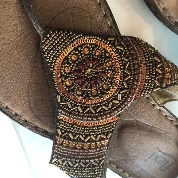 BEADED SANDALS - Picture 3 of 6